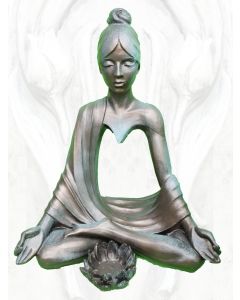 Yoga Spirit "Sahasrara - Kronenchakra", Bronze Opt