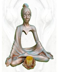 Yoga Spirit "Sahasrara-Kronenchakra",Kupfereffekt