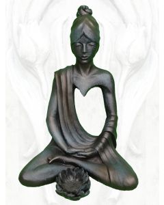 Yoga Spirit "Anahata - Herzchakra", Bronze Optik