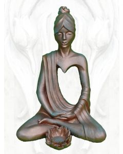 Yoga Spirit "Anahata - Herzchakra", Kupfereffekt