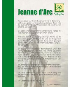 Artikeltext zu Jeanne d‘Arc (114525)